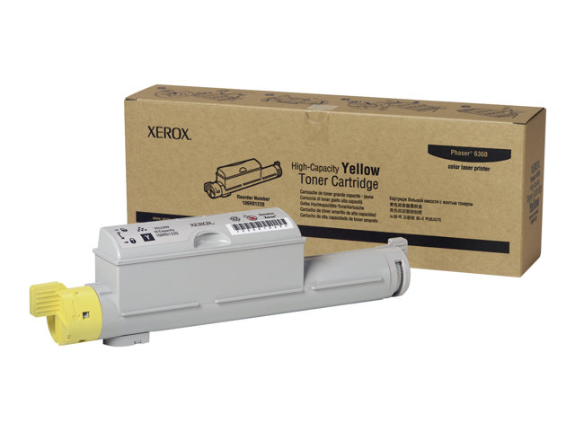 Xerox Phaser 6360 Tonermodul Gelb - 106R01220, 12000 Seiten, Gelb