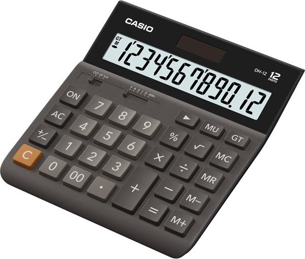 Stalinis skaičiuotuvas CASIO DH-12, 151 x 159 x 28.5 mm