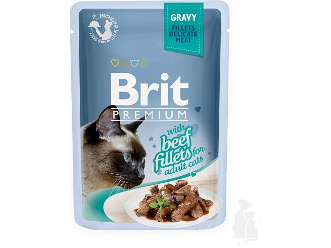 Brit CAT sash. 85g prem. sauce til oksefilet