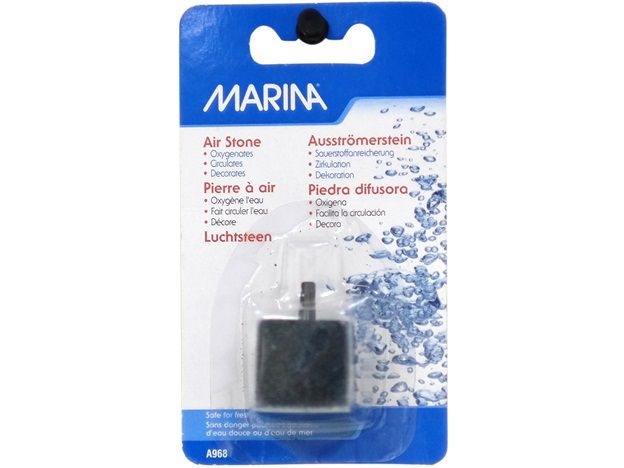 Hagen lufte-/sten pumpe til akvarium 2,5×2,5 cm