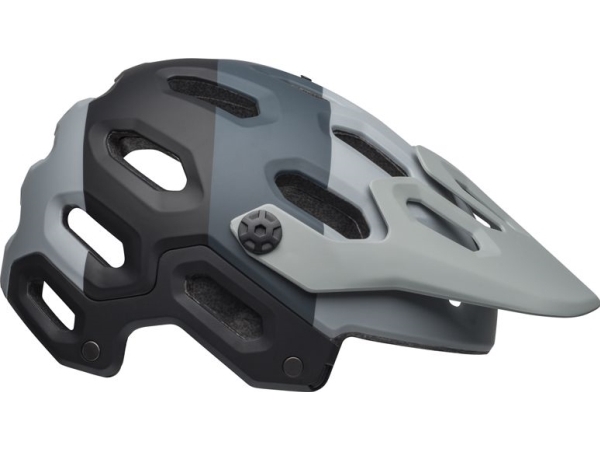 Bell Super 3 Mtb-Hjelm Sort-Grå R. L (Bel-7103195)