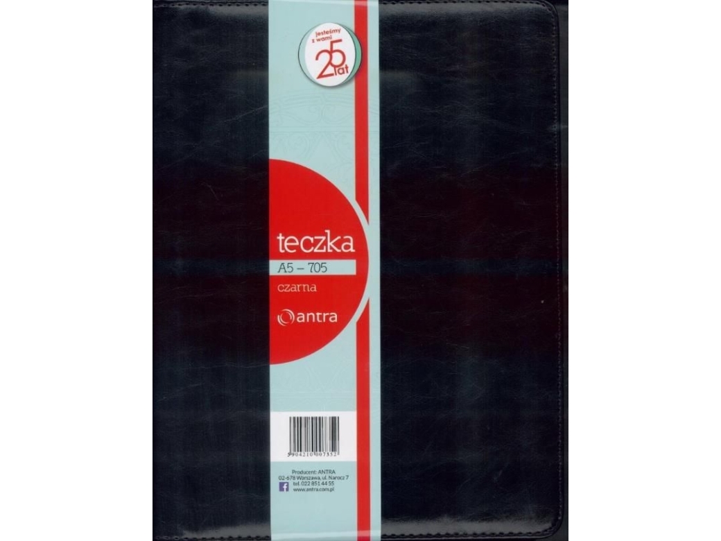 Antra kansio A5 705 musta (233380)