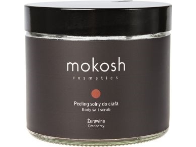 Mokosh Cosmetics Body Salt Scrub Cranberry Peeling Solny Do Ciała Żurawina 300G