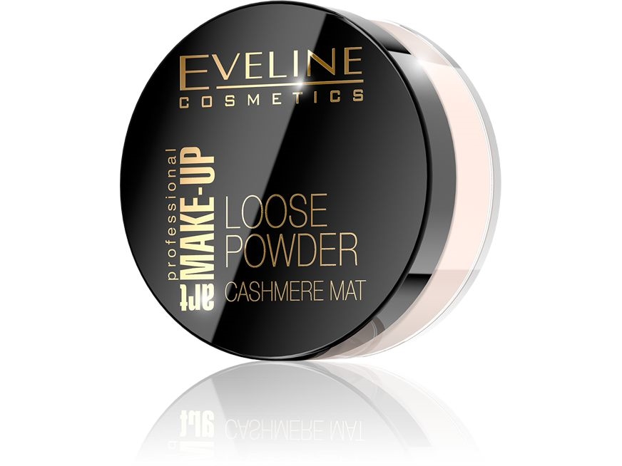 Eveline Puder Sypki Loose Powder Cashmere Mat Nr 01 Transparent