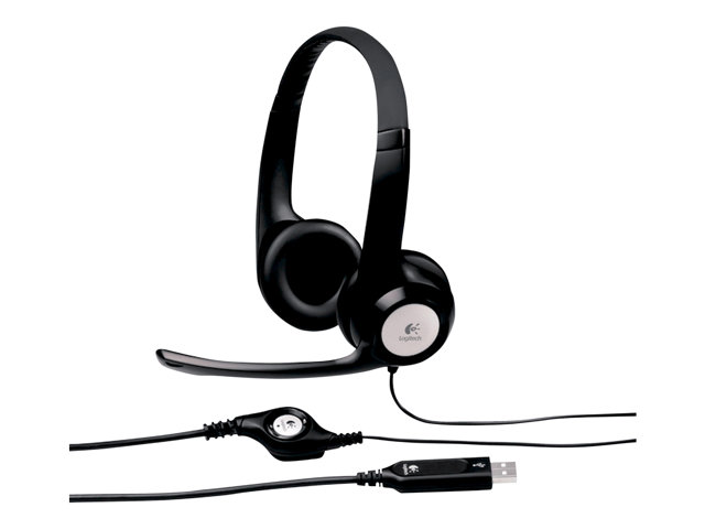 Logitech H390, Kabelgebunden, Büro/Callcenter, 20 - 20000 Hz, 197 G, Kopfhörer, Schwarz