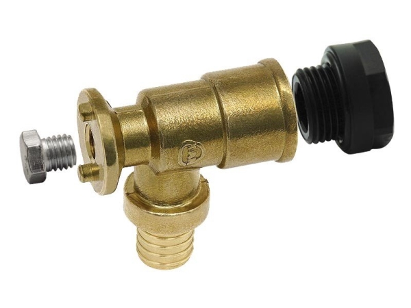 KAN-therm PUSH-hanan lähestymistapa lyhyellä muovitulpalla 18x2.5mm G1/2 - 9017.050
