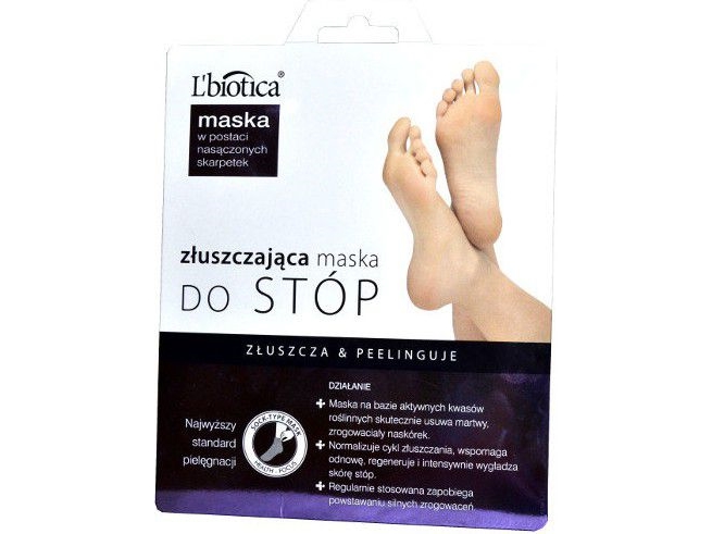 L'biotica Exfoliating Peel Foot Sock Mask 40Ml