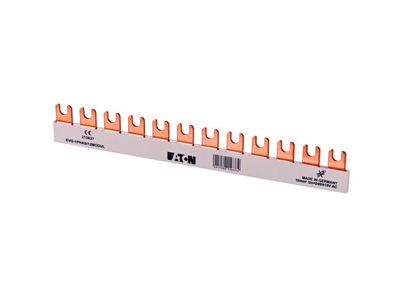 Eaton Verbindungsleiste Evg-3Phas/20Modul 3P 63A 10Mm2 Gabel 285383