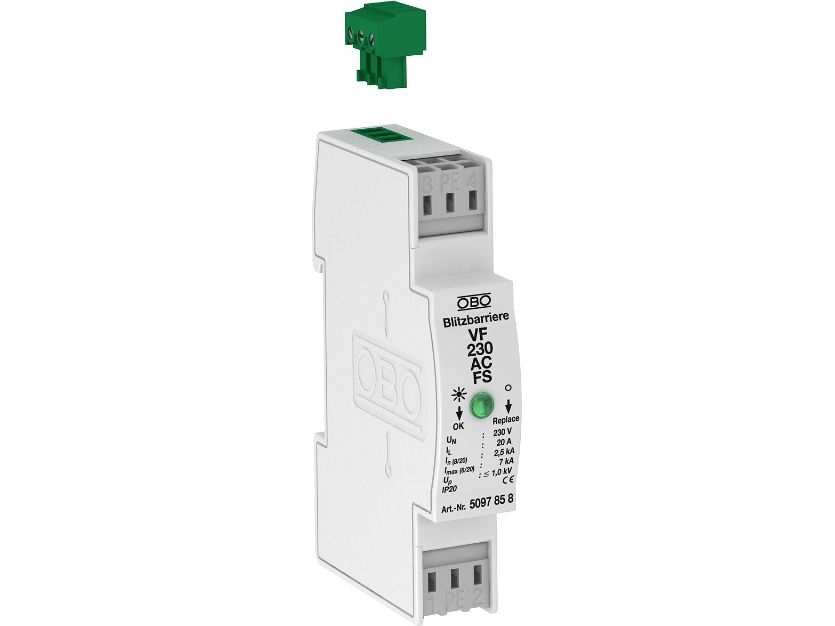 Blitzbarriere M.Fernsign. 230V