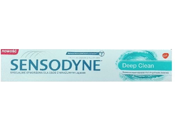 Sensodyne Pasta Tun Zębów Deep Clean 75Ml