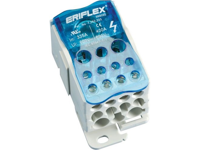 ABB Distributionsblok 1 pol 400 A - 1x185mm/2x35mm/5x16mm/4x10mm | N - A | GameStuff