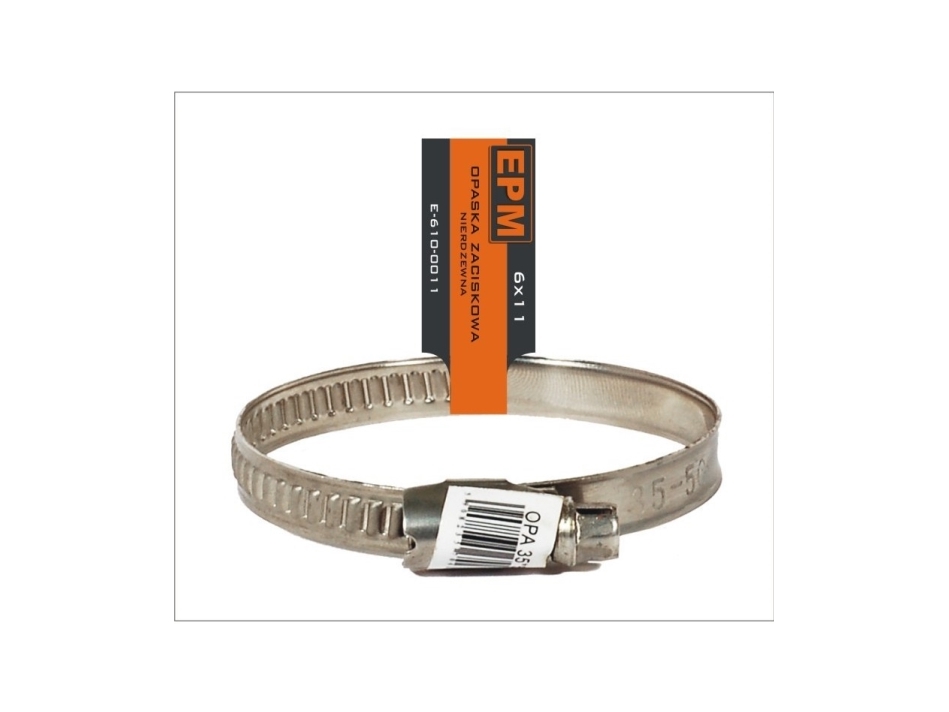 EPM Rostfri klämma 70-90mm - E-610-0090 | EL Artiklar - Vägar & tillägg - Buntband | GameStuff