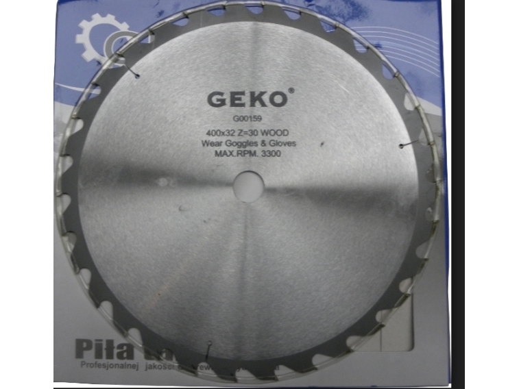 Geko Træskive 400X32x30t (10 Stk.)