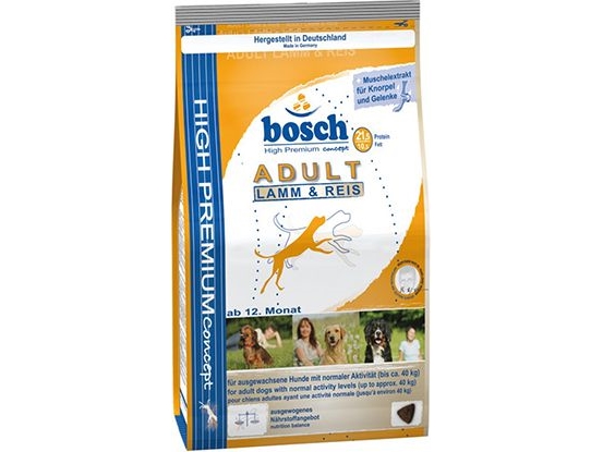 Bosch Tiernahrung Adult Jagnięcina & Ryż - 1 Kg