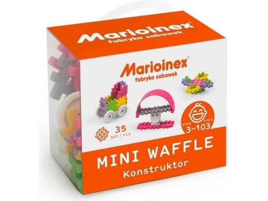 Marioinex Mini Waffel 35 Stück Constructor