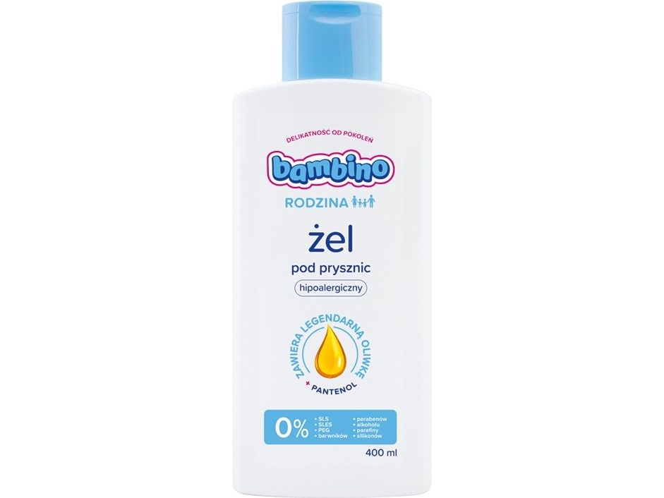 Bambino Hypoallergenic Shower Gel 400Ml