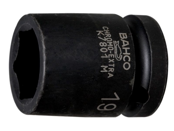 Bahco 6-Kant-Schlagsteckschlüssel 1/2" 12 Mm (K7801m-12)