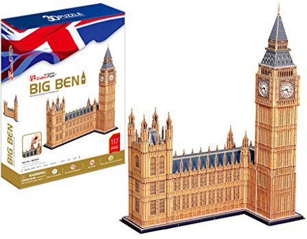 Cubicfun Puzzle 3D Big Ben Clock Large - 20087/Mc087h