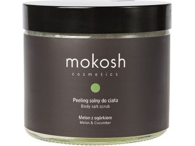 Mokosh Cosmetics Body Salt Scrub Melon & Cucumber Peeling Solny Do Ciała Melon Z Ogórkiem 300G
