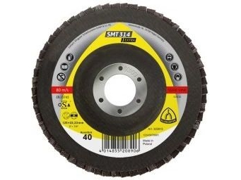 Klingspor slibeskive lamelbånd konveks SMT314 Extra 125 mm str. 36 (K322814)