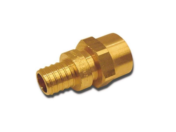 KAN-therm PUSH-koppling 14x2 G1/2 med fläns invändig gänga mässing - 9014.270 | VVS Artiklar - Uppvärmning - Tillbehör | GameStuff