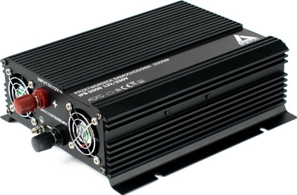 AZO Digital converter Vehicle voltage converter 12 VDC/230 VAC IPS-2000 2000W | Bilvård & Biltillbehör - Bilens Interiörutrustning - Övriga | GameStuff