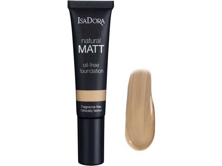 Isadora Natural Matt Oilfree 14 Matt Beige Foundation 35ml | Smink - Stiftelsen | GameStuff