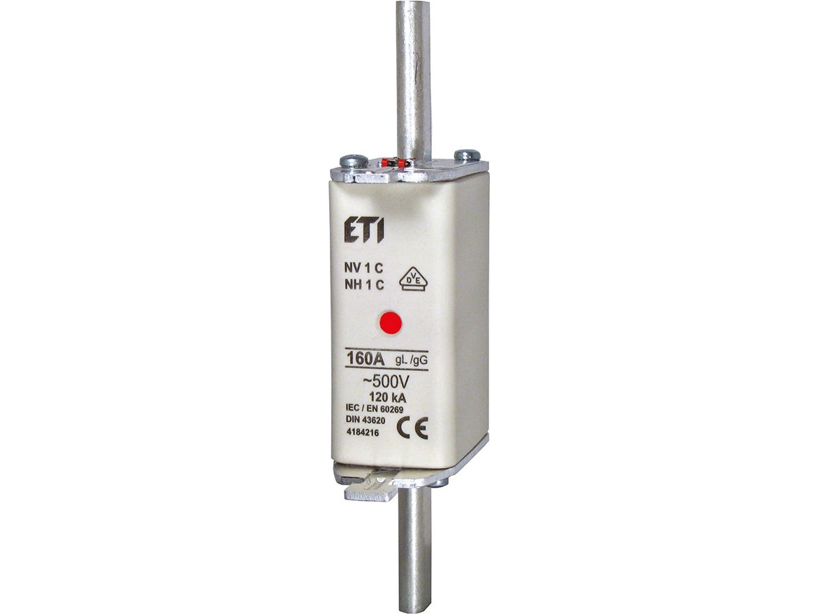 Eti-Polam Sicherungseinsatz Kombi Nh1c 25A Gg/Gl 500V Wt-1C (004184207)