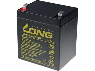 Lange 12V 5Ah Bleibatterie Highrate F2