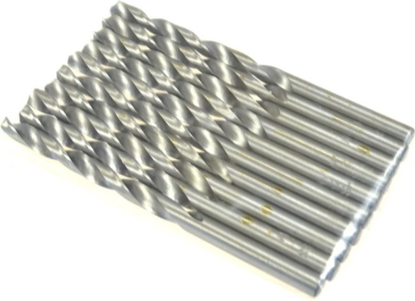 Metal Drill Bit Awtools Hss Cylindrical 6Mm 10Pcs. (Aw41060)