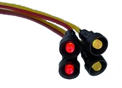 Signallampe Led 10Mm Rød 230V Ac Ls Led 10 R 230 004770811