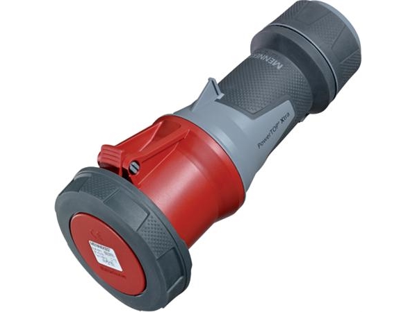 Mennekes Cee-Kupplung 5X125a 14225 Powertop Xtra 6H 400V Gummiert Ip67 14225 (14225)