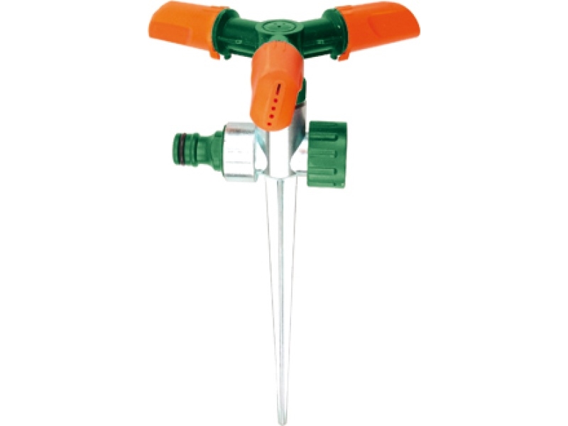 FLO 3-arm sprinkler with metal pin 1/2 89263