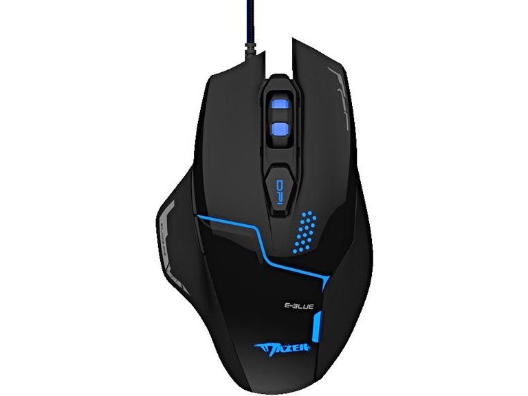E-Blue E-Mėlyna E-Mėlynas Mazer V2 Pelė Su Laidu, Juoda, 2500Dpi
