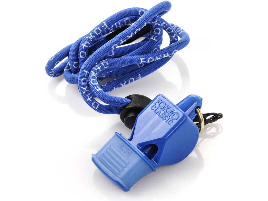 GWIZDEK FOX safety classic 40 cm blå + snor 9603-0508