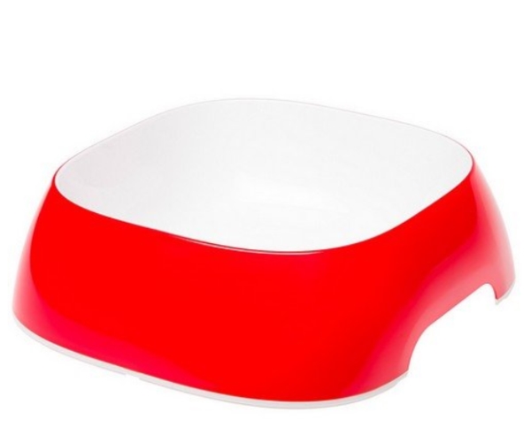 Ferplast Miska Glam Medium 0,75 L Rot (Czerwona)