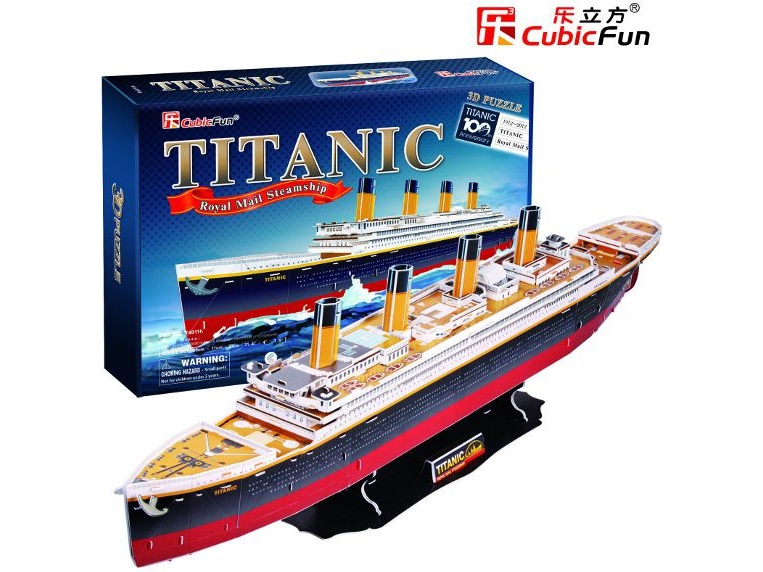 Cubicfun Puzzzle 3D Titanic Groß - T4011h