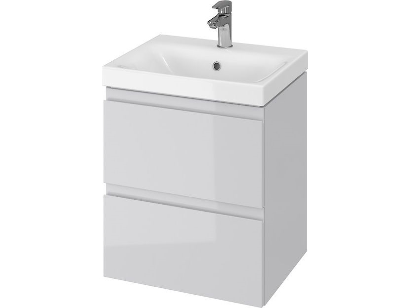 Cersanit Moduo 49,4 cm håndvaskskab i grå (S929-011)