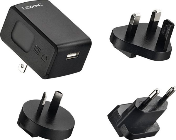 Lezyne International He 2A Usb-Opladningssæt Til Opladningslamper