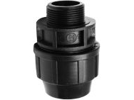 Lige stik Pe 40 X 1 1/2 Gz 444411