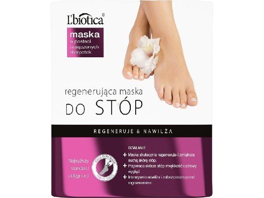 Lbiotica Regenerating Foot Mask In The Form Of Soaked Socks 1 Pair