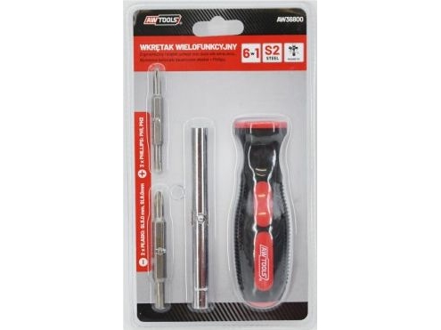Awtools Schraubenbeidseitig + Bits 6In1