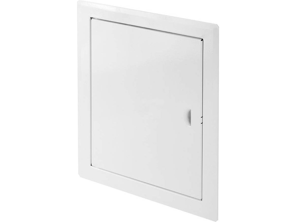 AWENTA metal inspektionslåge 500 x 500 mm hvid (DM102)
