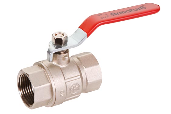 Kfa Kugelhahn Überwurf-Überwurf 1/2" Wasser 700-110-15