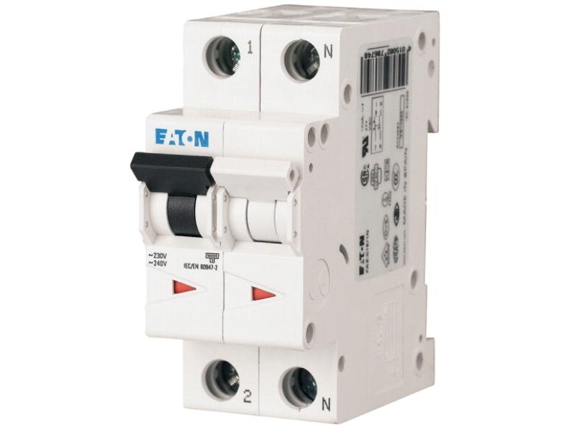 Eaton Leistungsschalter Faz-C0,5/1N 1+N C 0,5A 15Ka Ac 278657