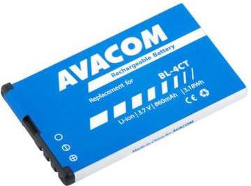 Battery AVACOM GSNO-BL4CT-S860 for Nokia 5310 XpressMusic Li-Ion 3.7V 860mAh (BL-4CT replacement)