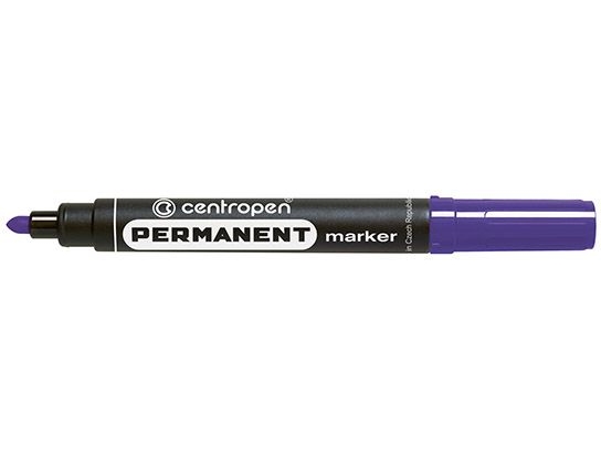 Centropen Marker Violet Permanent Rund spids 2,5 mm (8566/05)