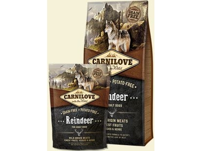 CARNILOVE Reindeer For Adult - 1.5 kg