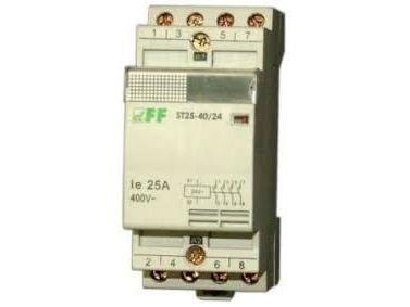F&Ampf Modulær Kontaktor 25A 2Z 24V Ac (St25-20/24)