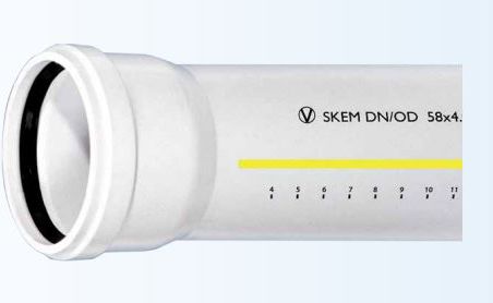 Innenkanalisationsrohr Magnaplast, Skolan Ø110 Mm, 2 M